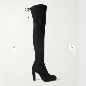 STUART WEITZMAN
Highland suede over-the-knee boots Size 42